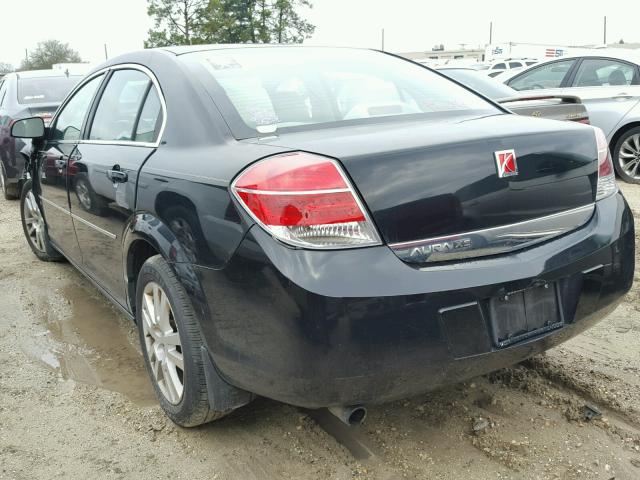 1G8ZS57N67F165858 - 2007 SATURN AURA XE BLACK photo 3