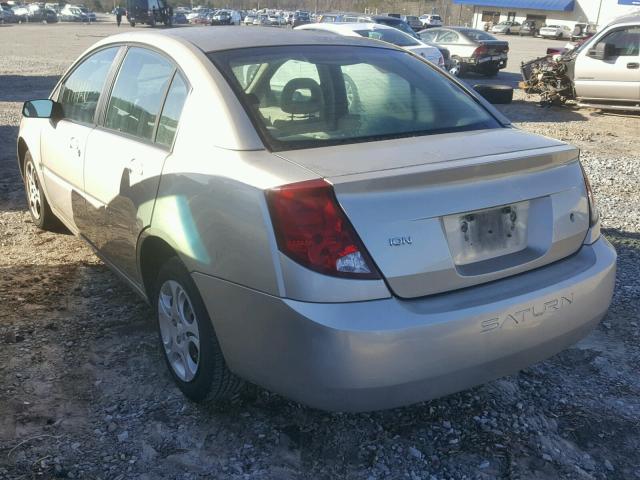 1G8AJ52F94Z135344 - 2004 SATURN ION LEVEL SILVER photo 3