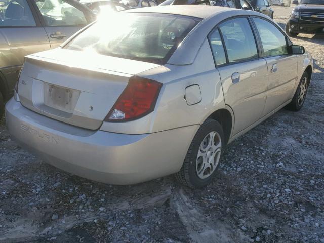 1G8AJ52F94Z135344 - 2004 SATURN ION LEVEL SILVER photo 4