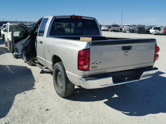 1D7HA18N78J241913 - 2008 DODGE RAM 1500 S SILVER photo 3