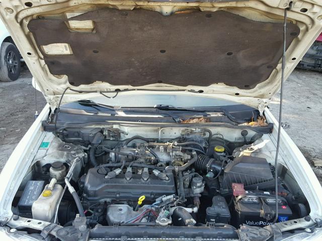 3N1CB51D0YL352678 - 2000 NISSAN SENTRA BAS WHITE photo 7