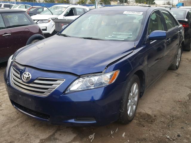 JTNBB46K183046784 - 2008 TOYOTA CAMRY HYBR BLUE photo 2