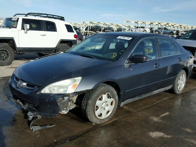 1HGCM56415A179709 - 2005 HONDA ACCORD LX GRAY photo 2