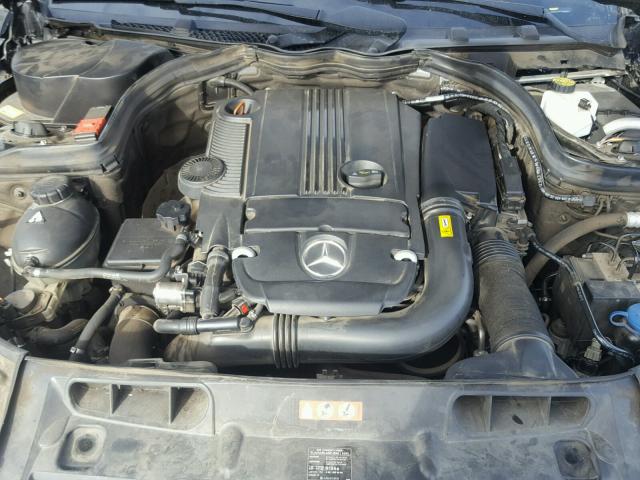 WDDGF4HBXDA858754 - 2013 MERCEDES-BENZ C 250 BLACK photo 7