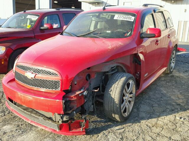 3GNCA63X68S708139 - 2008 CHEVROLET HHR SS RED photo 2