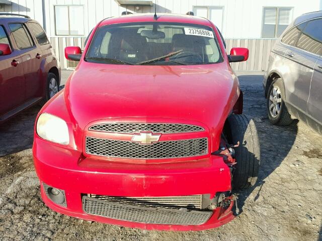 3GNCA63X68S708139 - 2008 CHEVROLET HHR SS RED photo 9