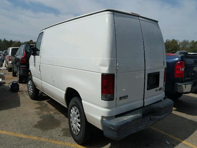 1FTNE14W89DA86644 - 2009 FORD ECONOLINE WHITE photo 3