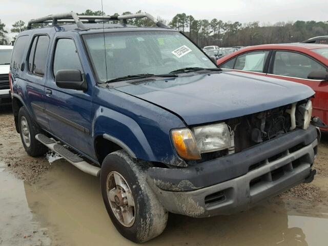 5N1ED28T31C520824 - 2001 NISSAN XTERRA XE BLUE photo 1