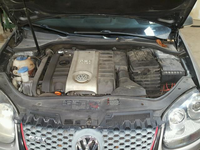 WVWFV71K66W133467 - 2006 VOLKSWAGEN NEW GTI GRAY photo 7