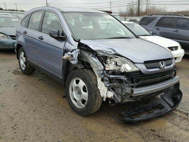 JHLRE48317C030943 - 2007 HONDA CR-V LX BLUE photo 1