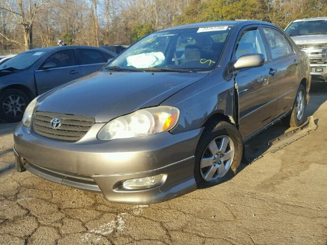 1NXBR32E26Z734290 - 2006 TOYOTA COROLLA CE GRAY photo 2