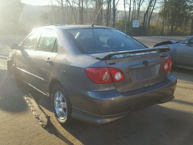 1NXBR32E26Z734290 - 2006 TOYOTA COROLLA CE GRAY photo 3