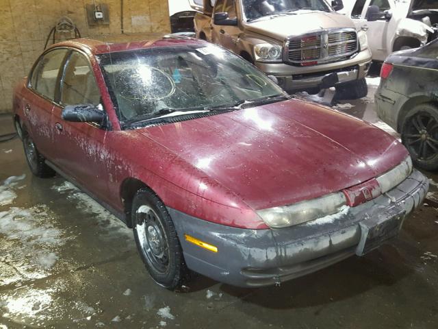 1G8ZH5289VZ257221 - 1997 SATURN SL1 RED photo 1