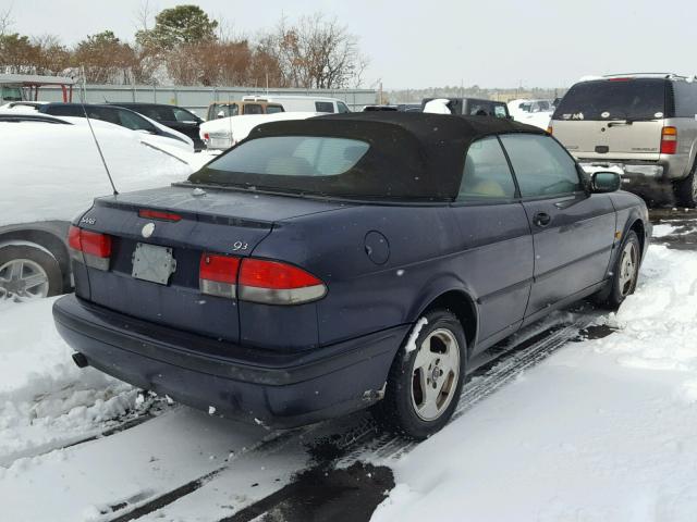 YS3DD78N9X7020952 - 1999 SAAB 9-3 S BLUE photo 4