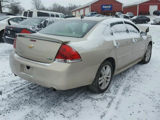 2G1WC5E38C1106523 - 2012 CHEVROLET IMPALA LTZ GOLD photo 4