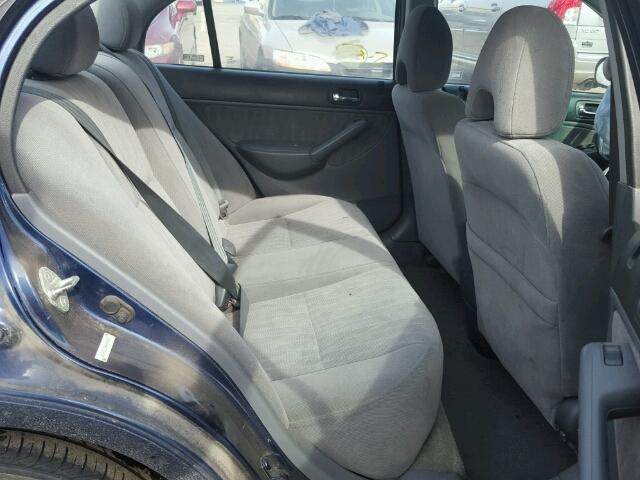 2HGES26764H509321 - 2004 HONDA CIVIC EX ლურჯი ფოტო 6