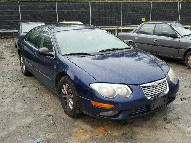 2C3AE66G44H685879 - 2004 CHRYSLER 300M BLUE photo 1