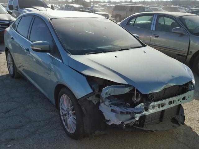 1FAHP3H23CL475236 - 2012 FORD FOCUS SEL TEAL photo 1