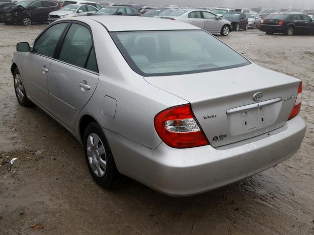 4T1BE32K73U777939 - 2003 TOYOTA CAMRY LE SILVER photo 3