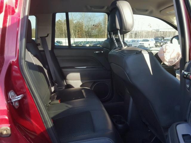 1C4NJDEB1GD781473 - 2016 JEEP COMPASS LA RED photo 6