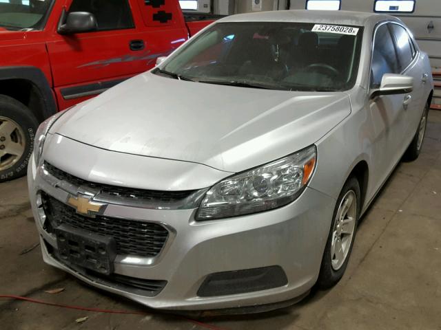 1G11C5SL8EF275628 - 2014 CHEVROLET MALIBU 1LT ვერცხლისფერი ფოტო 2