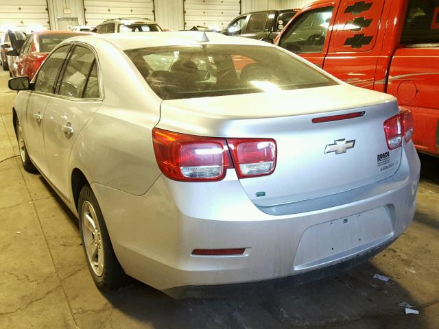 1G11C5SL8EF275628 - 2014 CHEVROLET MALIBU 1LT ვერცხლისფერი ფოტო 3