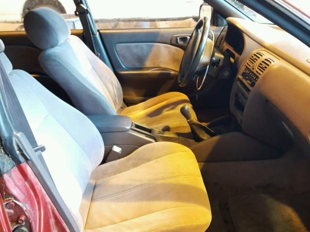 4S3BK6359S6331723 - 1995 SUBARU LEGACY L/O RED photo 5