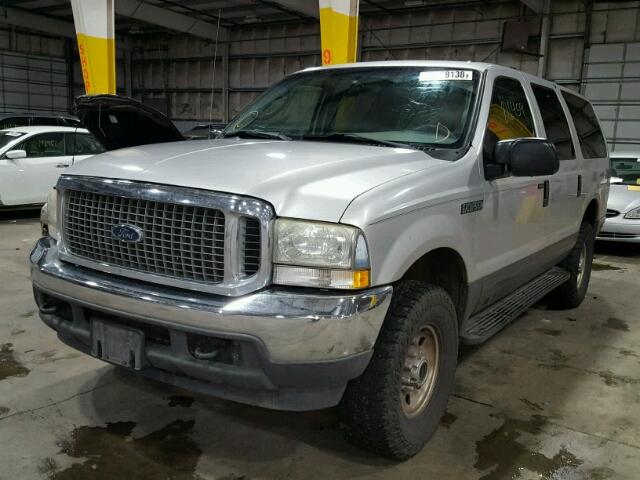 1FMNU41L54EB14204 - 2004 FORD EXCURSION SILVER photo 2