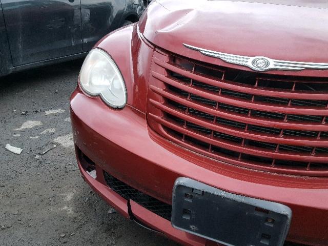 3A8FY48909T540759 - 2009 CHRYSLER PT CRUISER RED photo 9