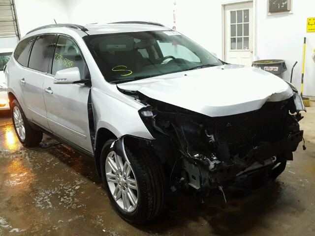 1GNKVGKD7DJ151167 - 2013 CHEVROLET TRAVERSE L SILVER photo 1