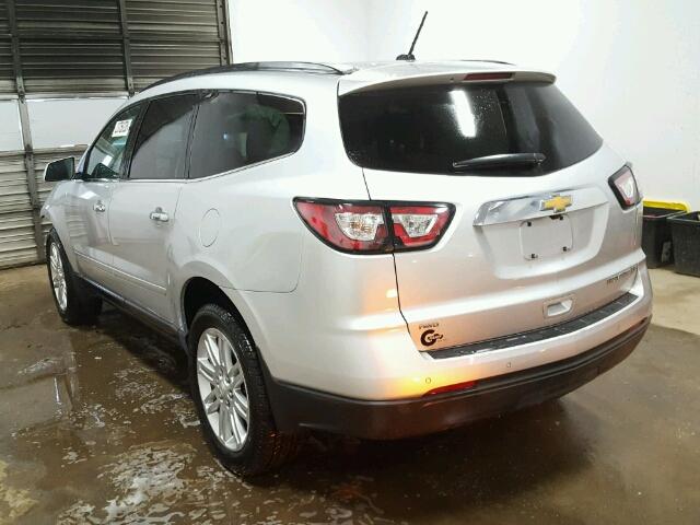 1GNKVGKD7DJ151167 - 2013 CHEVROLET TRAVERSE L SILVER photo 3