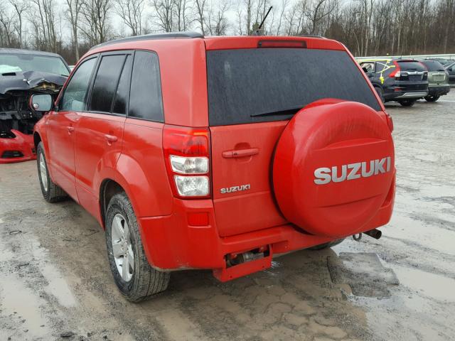 JS3TD944384101168 - 2008 SUZUKI GRAND VITA RED photo 3