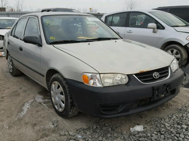 2T1BR12E41C834647 - 2001 TOYOTA COROLLA CE GRAY photo 1