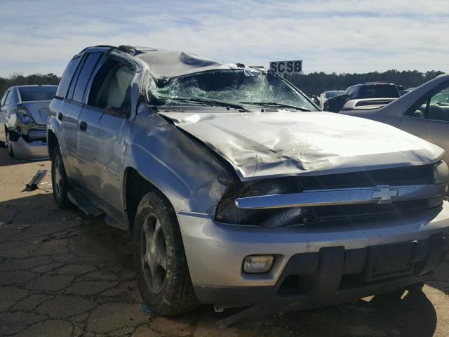 1GNDS13S982166412 - 2008 CHEVROLET TRAILBLAZE SILVER photo 9