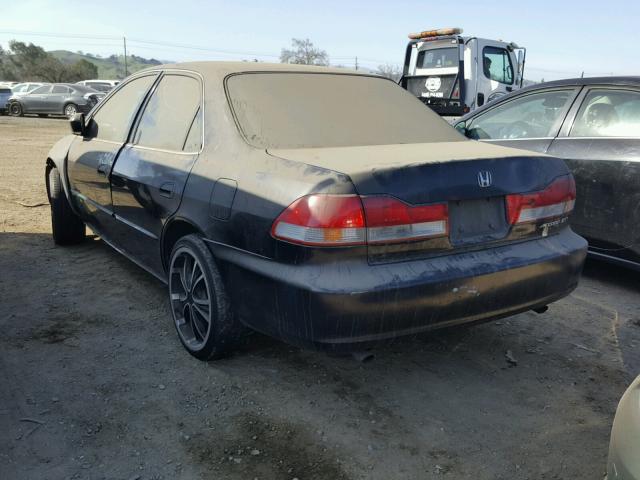 1HGCG16572A068148 - 2002 HONDA ACCORD EX BLACK photo 3