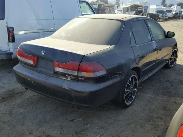 1HGCG16572A068148 - 2002 HONDA ACCORD EX BLACK photo 4