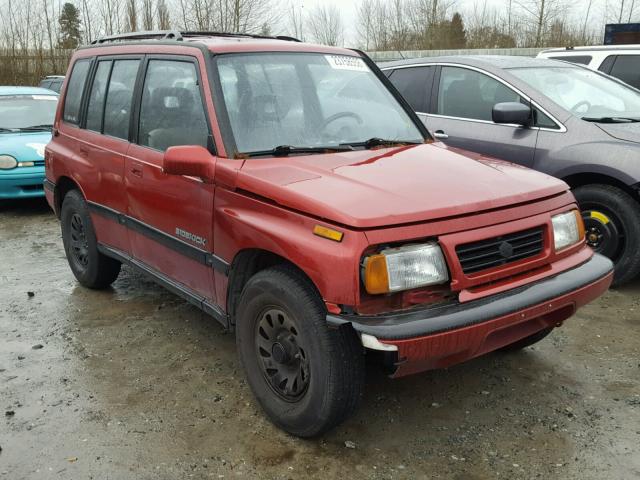 JS3TD02V3P4113519 - 1993 SUZUKI SIDEKICK J MAROON photo 1