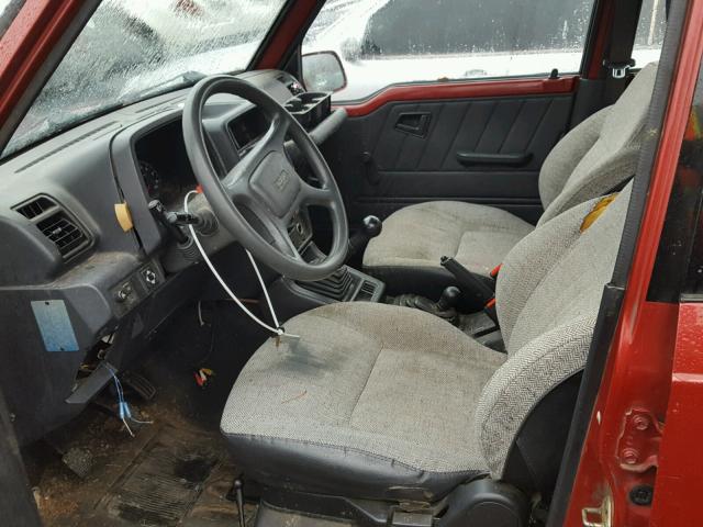 JS3TD02V3P4113519 - 1993 SUZUKI SIDEKICK J MAROON photo 5