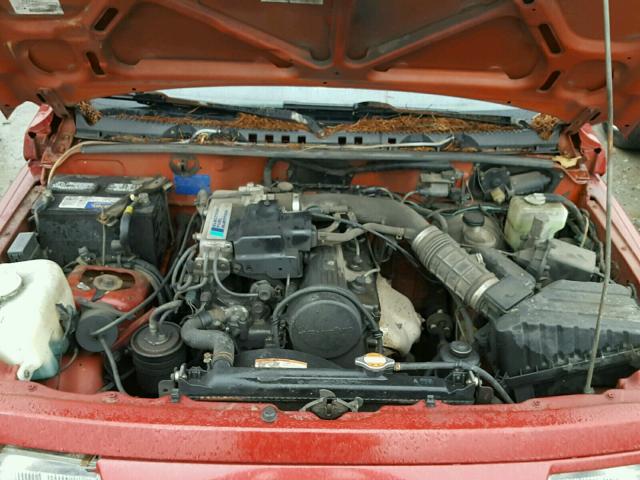 JS3TD02V3P4113519 - 1993 SUZUKI SIDEKICK J MAROON photo 7