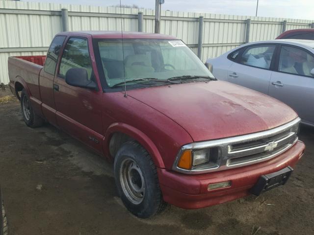 1GCCS1941V8187244 - 1997 CHEVROLET S TRUCK S1 RED photo 1