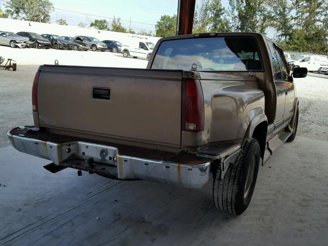 2GDEC19K7R1527280 - 1994 GMC SIERRA C15 BROWN photo 4