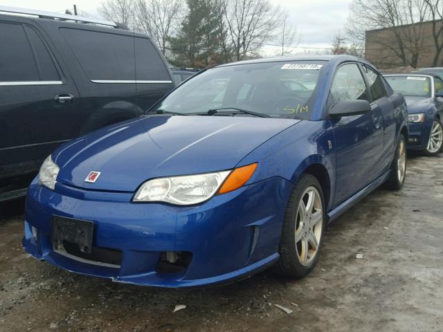 1G8AY14P96Z174254 - 2006 SATURN ION REDLIN BLUE photo 2