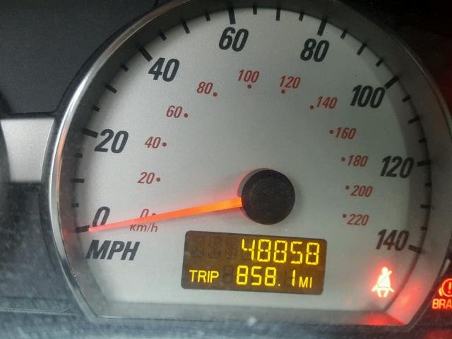 1G8AY14P96Z174254 - 2006 SATURN ION REDLIN BLUE photo 8