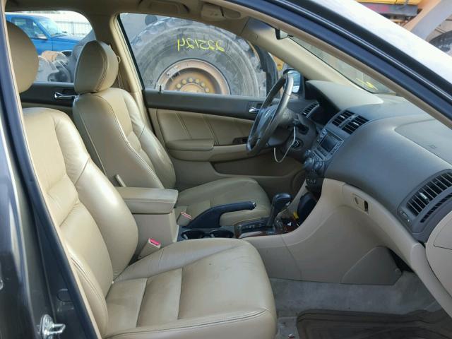 1HGCM56806A108456 - 2006 HONDA ACCORD EX GRAY photo 5