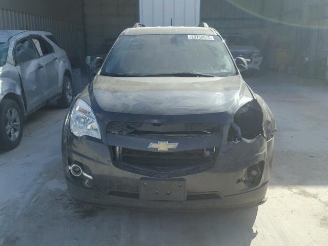 2GNALCEK7F6329731 - 2015 CHEVROLET EQUINOX LT GRAY photo 9