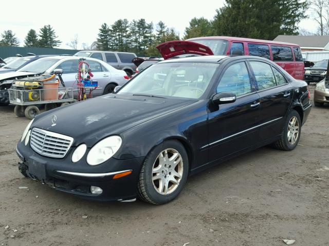 WDBUF65J24A455886 - 2004 MERCEDES-BENZ E 320 BLACK photo 2