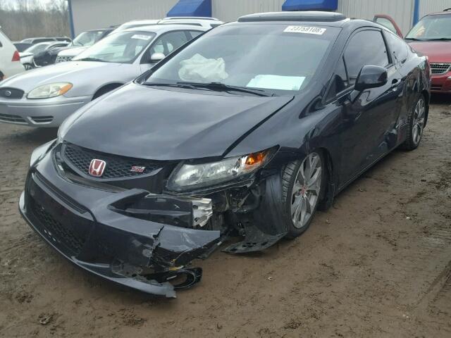 2HGFG4A57CH702437 - 2012 HONDA CIVIC SI BLACK photo 2