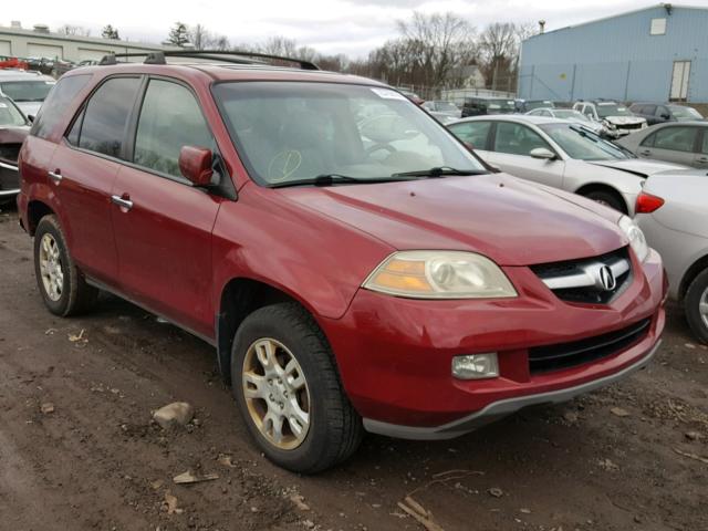 2HNYD18895H560281 - 2005 ACURA MDX TOURIN RED photo 1