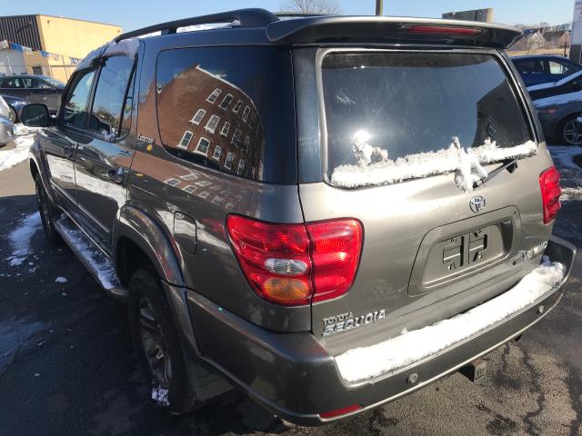 5TDBT48A94S209499 - 2004 TOYOTA SEQUOIA LI GRAY photo 3