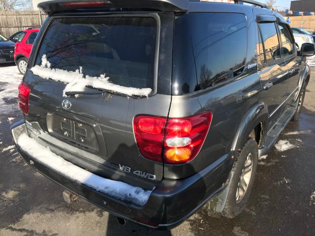 5TDBT48A94S209499 - 2004 TOYOTA SEQUOIA LI GRAY photo 4